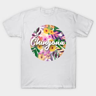 Floral Chingona Unique design T-Shirt